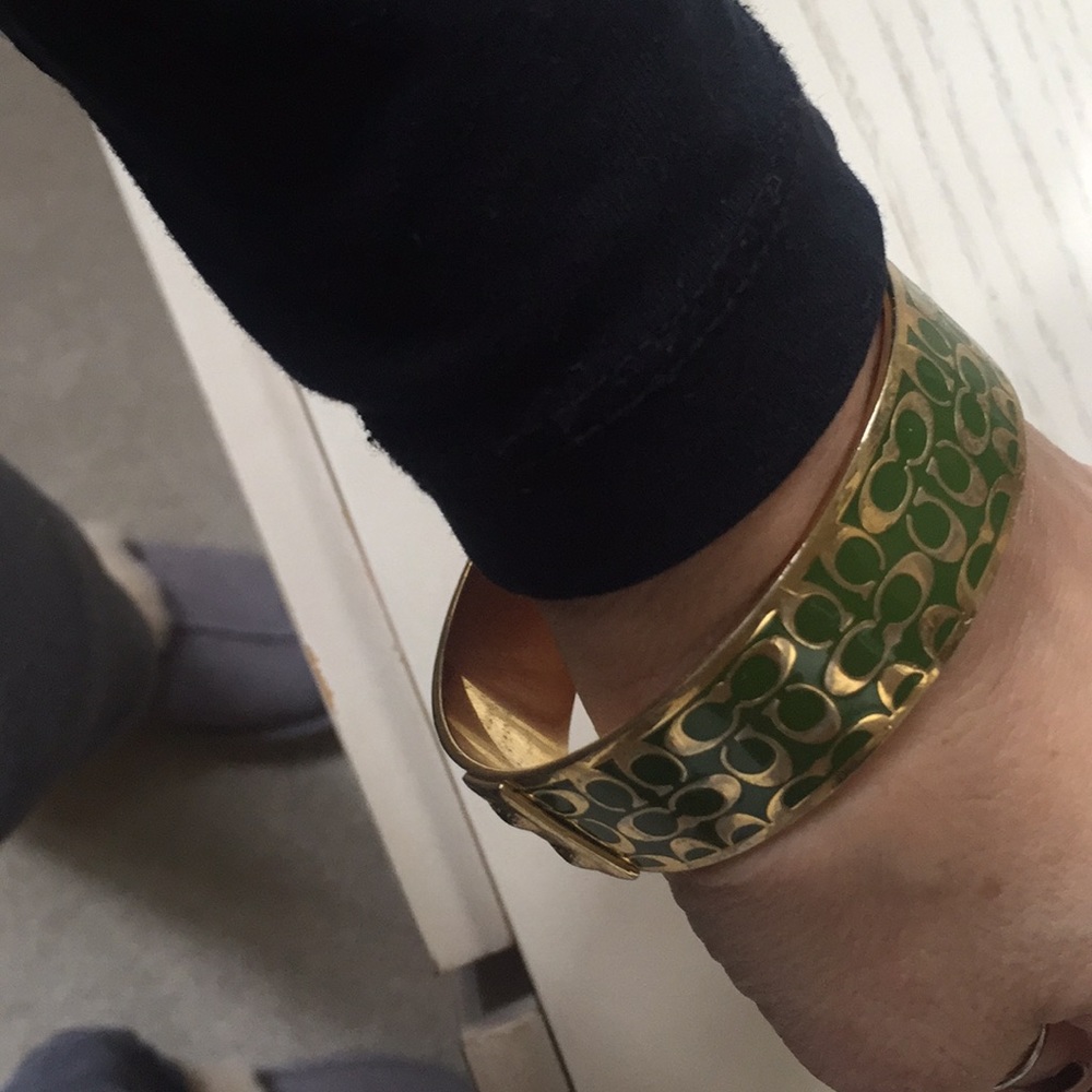 Coach bangle bracelet